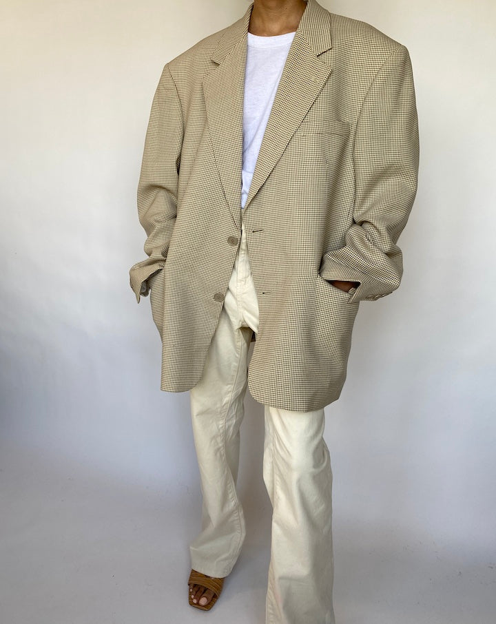 VINTAGE BEIGE BLAZER 627-4