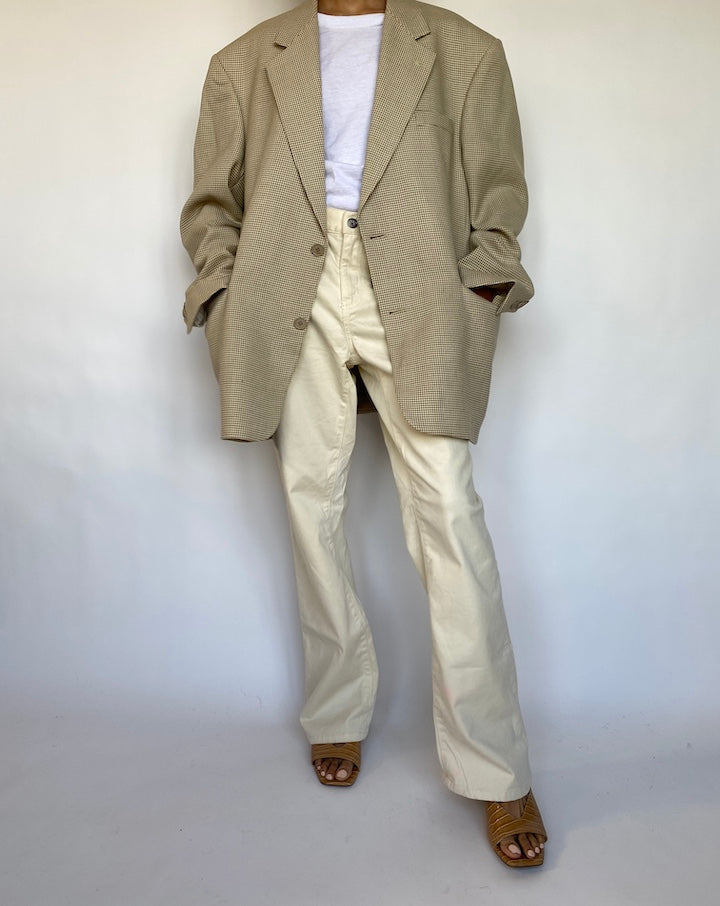 VINTAGE BEIGE BLAZER 627