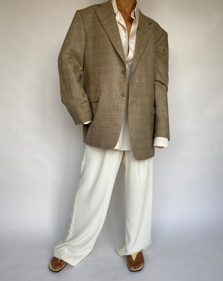 VINTAGE BEIGE BLAZER 748