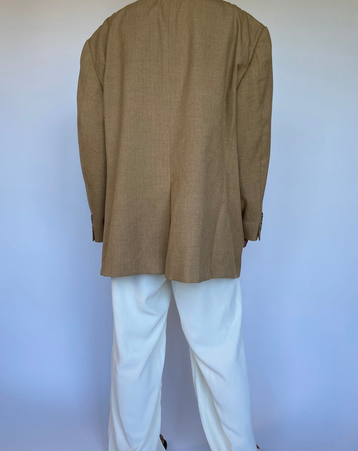 VINTAGE BEIGE BLAZER 942-2