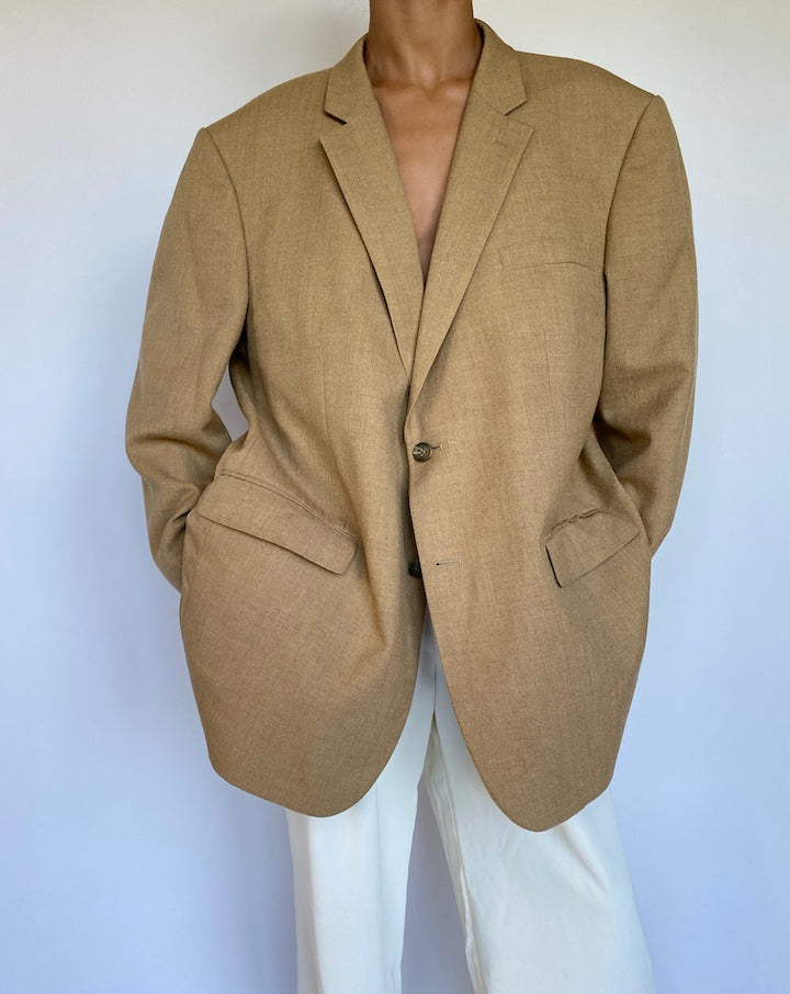 VINTAGE BEIGE BLAZER 942-6