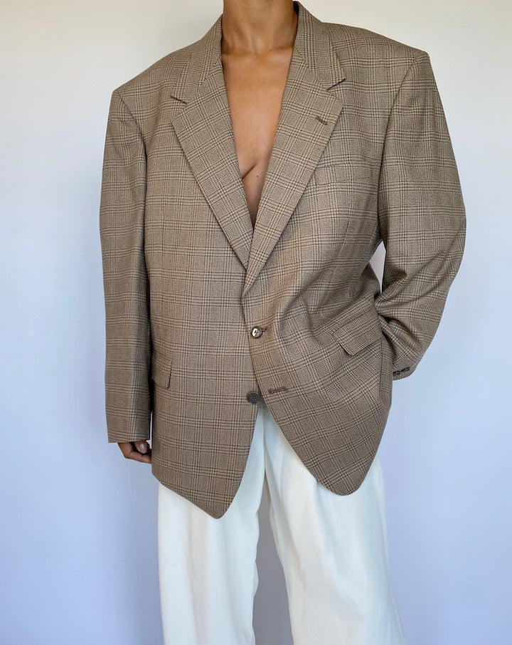 VINTAGE BEIGE BLAZER 963-3