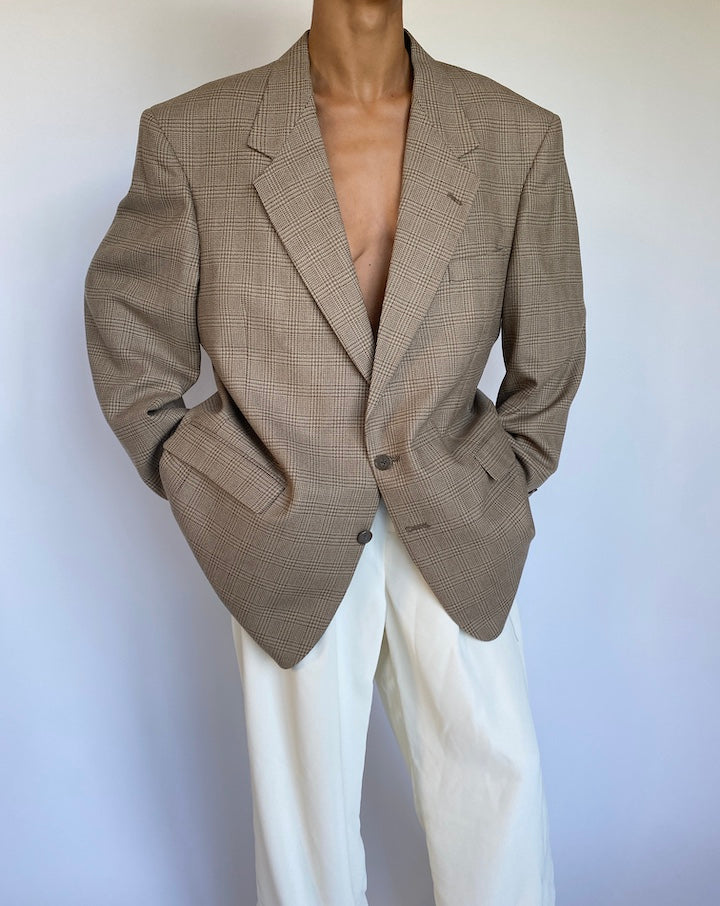 VINTAGE BEIGE BLAZER 963-4