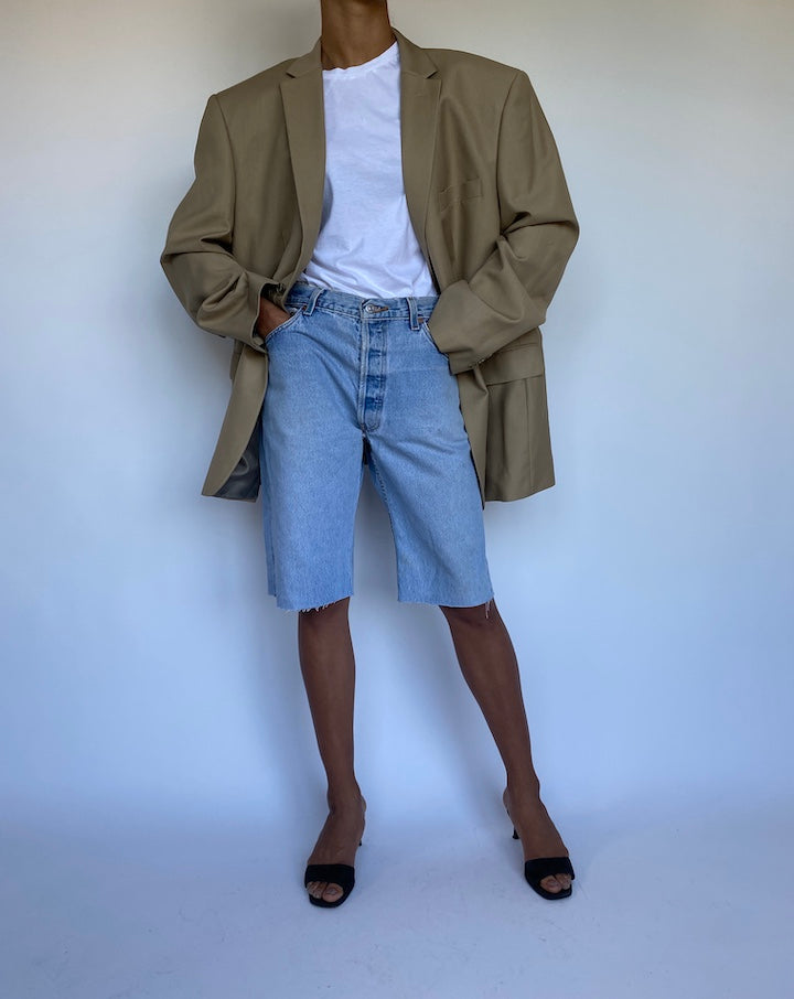VINTAGE BEIGE BLAZER