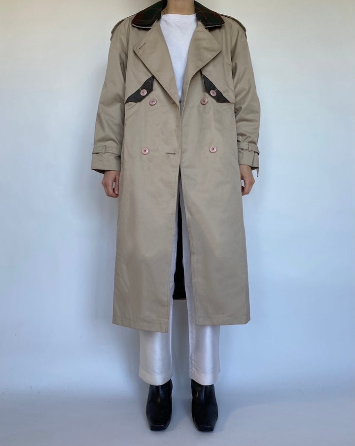VINTAGE BEIGE COAT 512