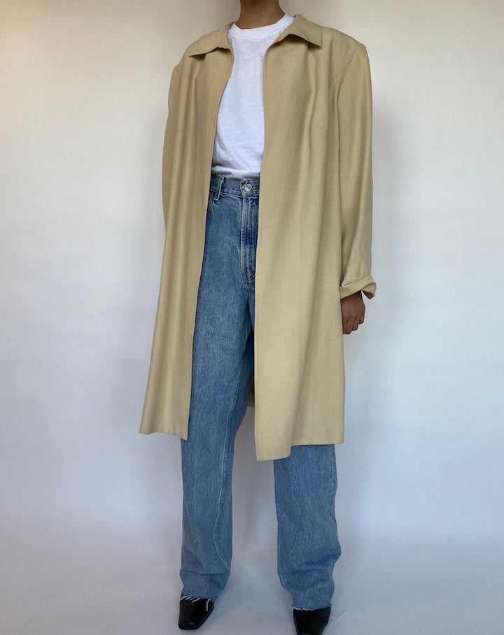 VINTAGE BEIGE COAT 540