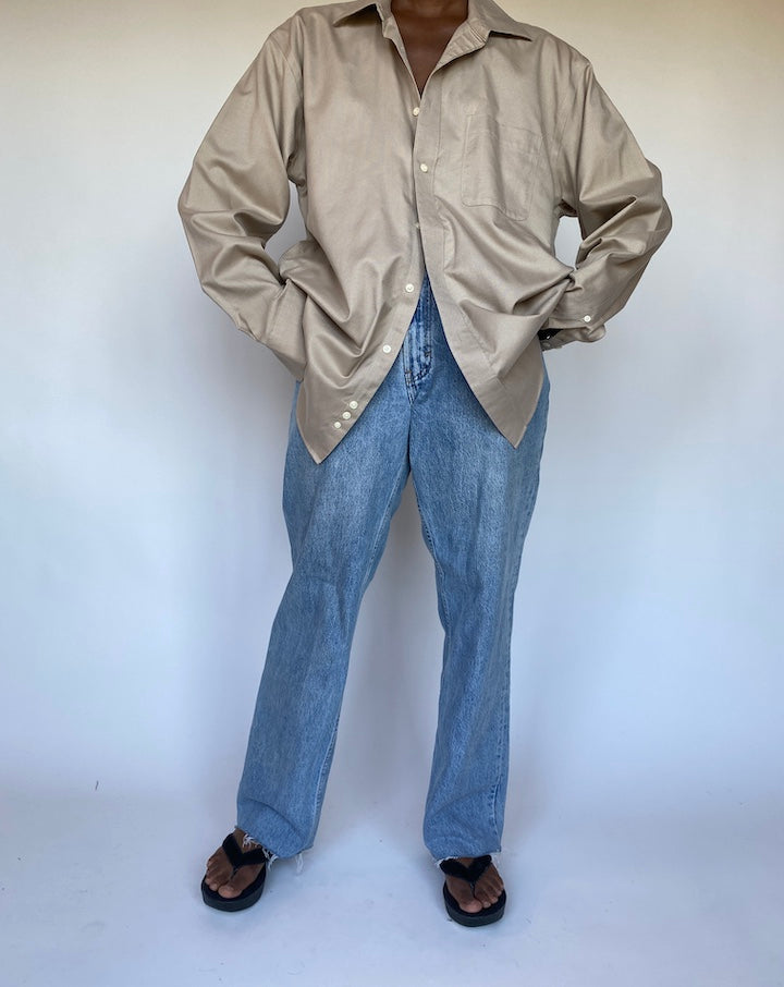 VINTAGE BEIGE SHIRT 1314