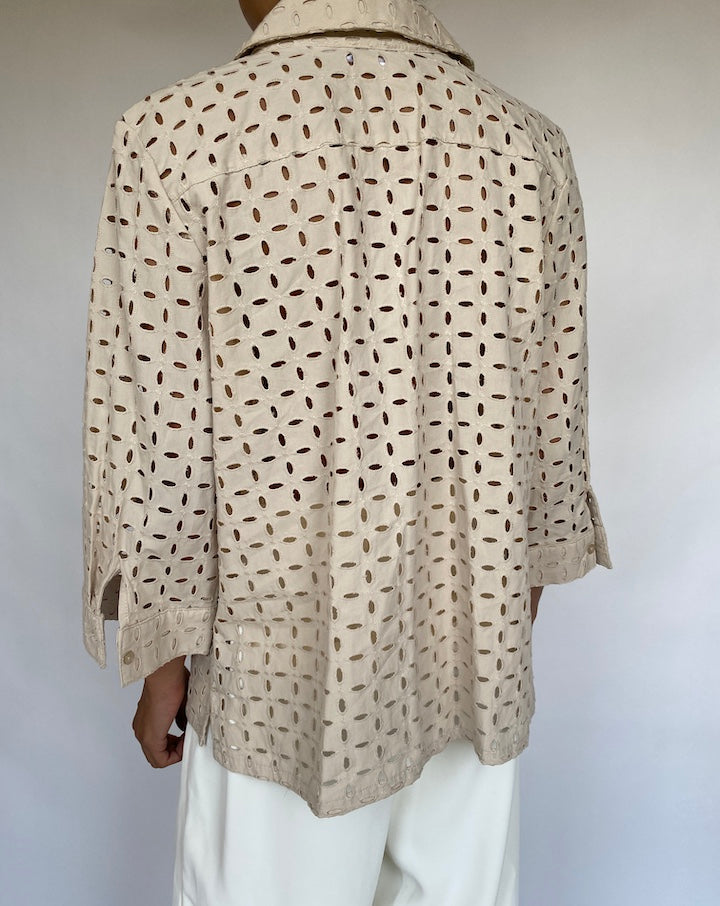 VINTAGE BEIGE SHIRT 759-2