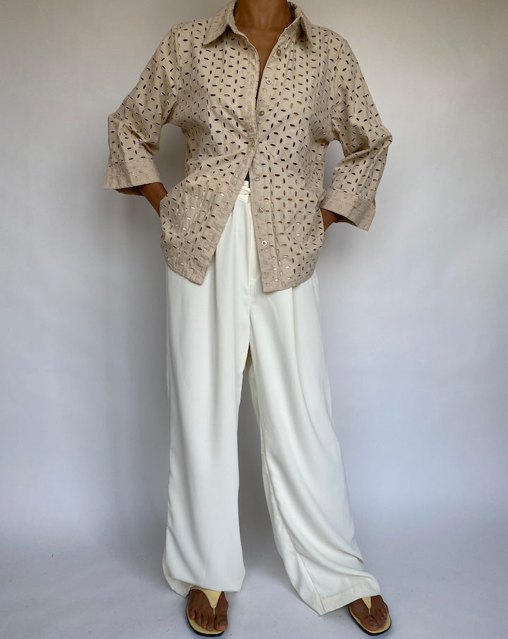 VINTAGE BEIGE SHIRT 759
