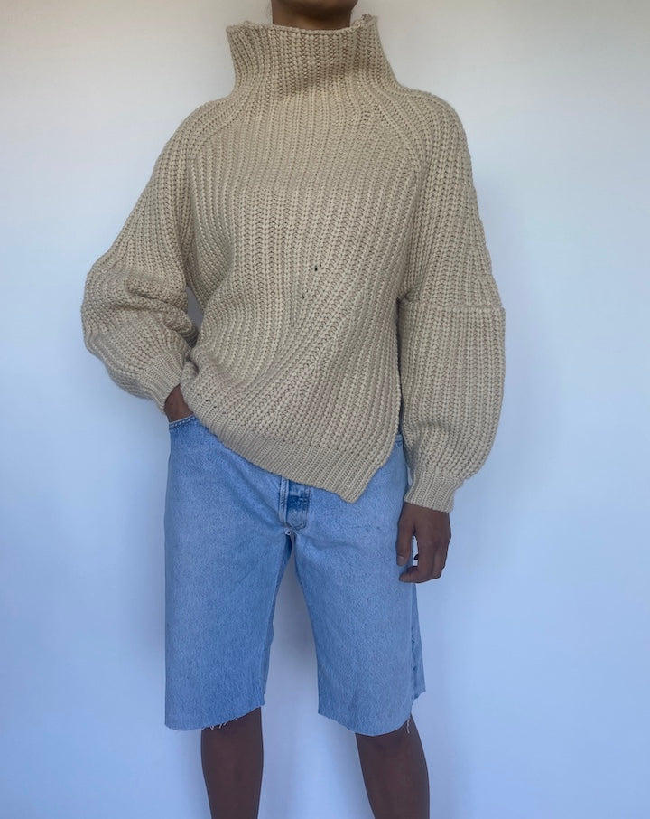 VINTAGE BEIGE SWEATER 919