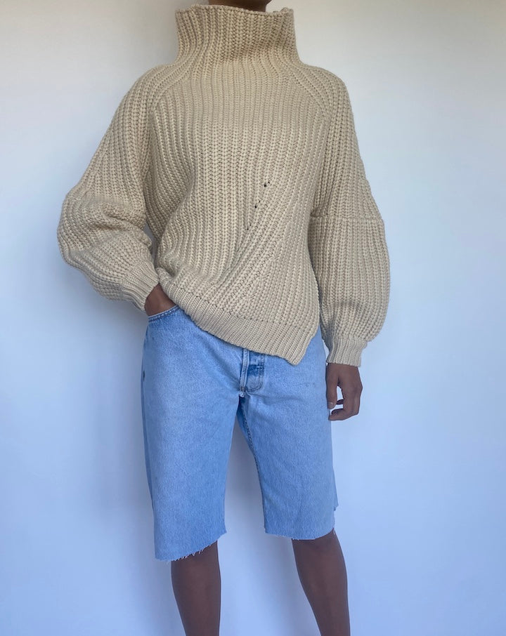 VINTAGE BEIGE SWEATER 919