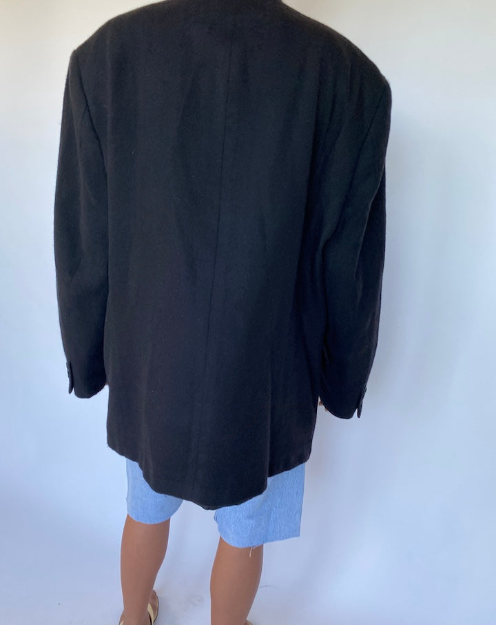VINTAGE BLACK BLAZER 939-2