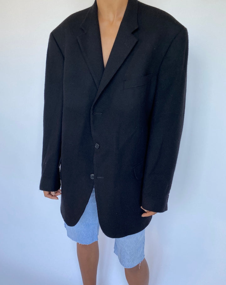 VINTAGE BLACK BLAZER 939