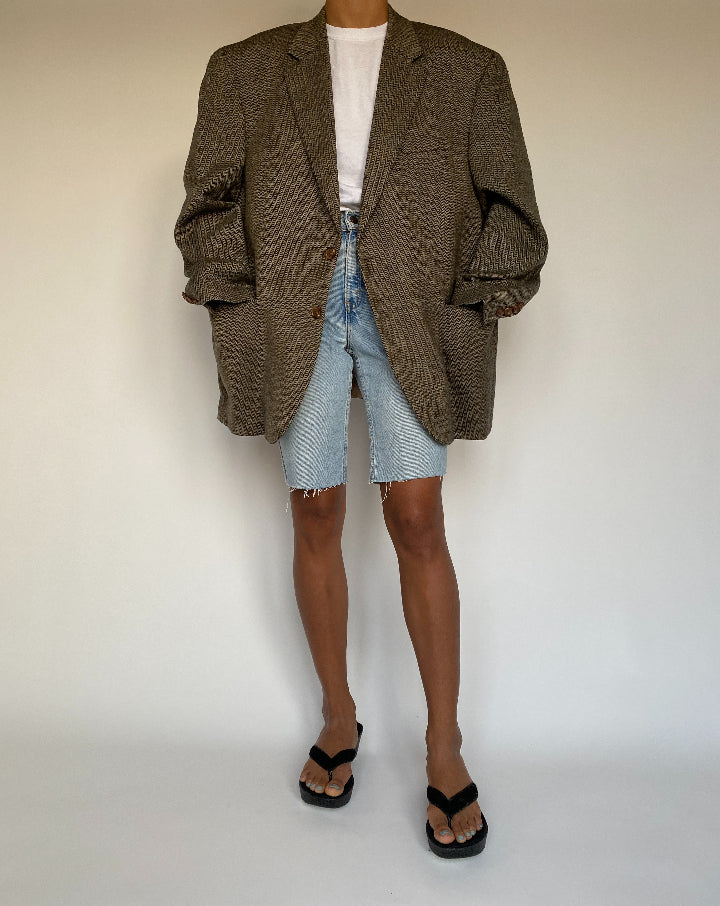 VINTAGE BROWN RALPH LAUREN BLAZER 1374