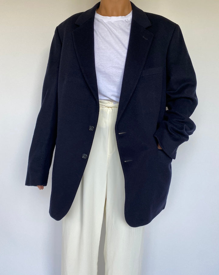 VINTAGE CASHMERE AND WOOL BLAZER 1081-3