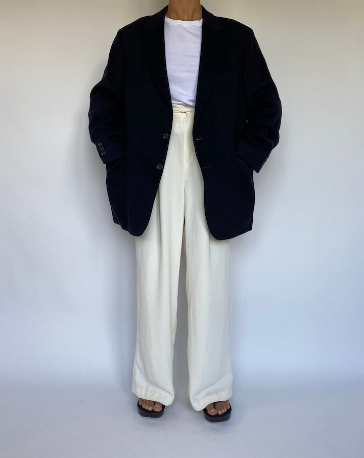 VINTAGE CASHMERE AND WOOL BLAZER 1081