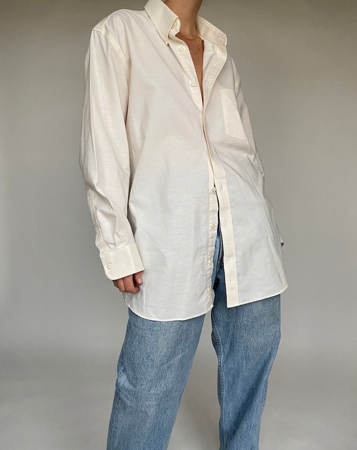 VINTAGE CREAM SHIRT 520-2