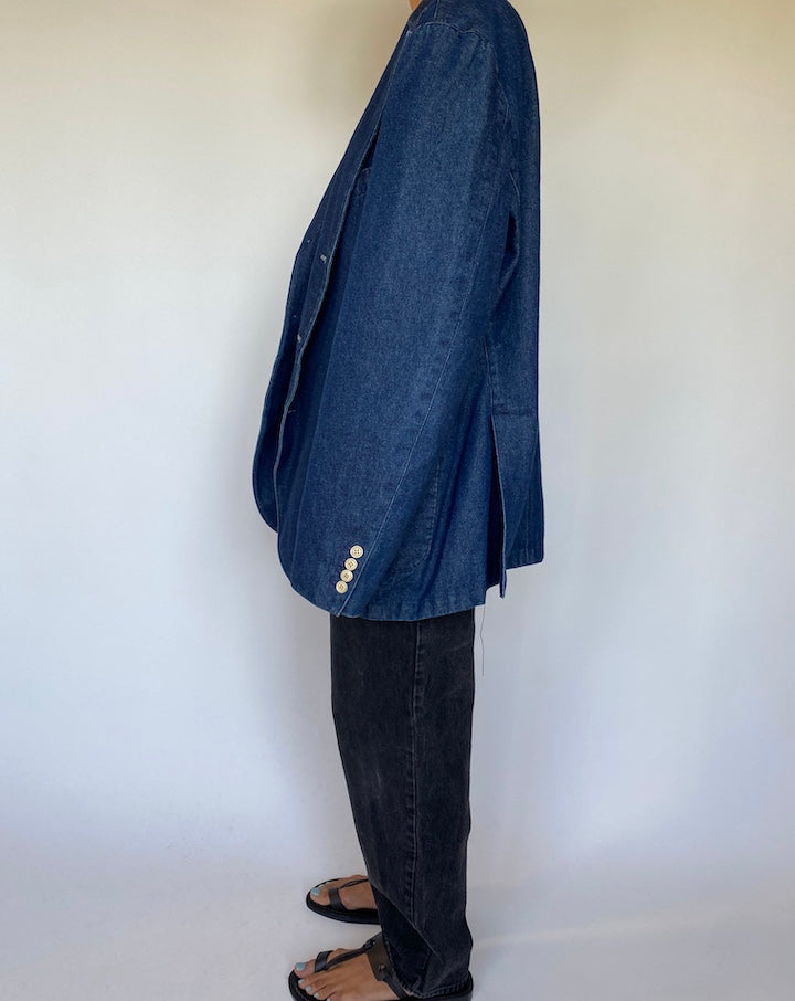 VINTAGE DENIM BLAZER 1500-3