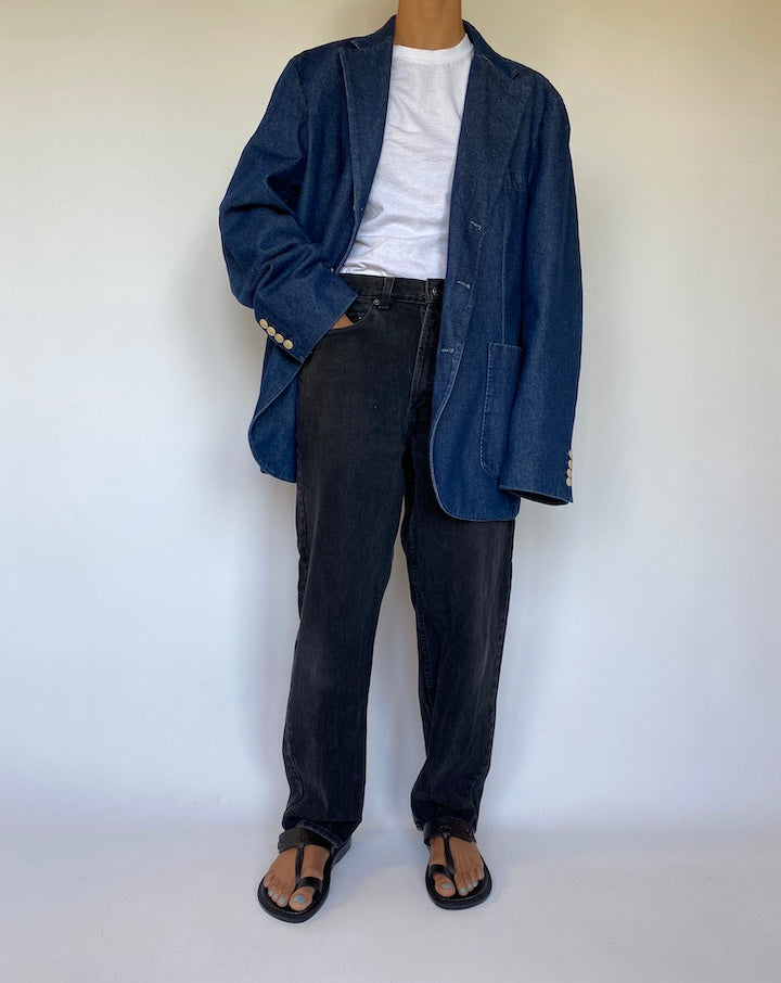 VINTAGE DENIM BLAZER 1500-5