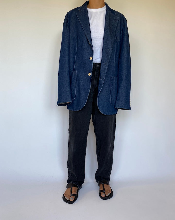 VINTAGE DENIM BLAZER 1500