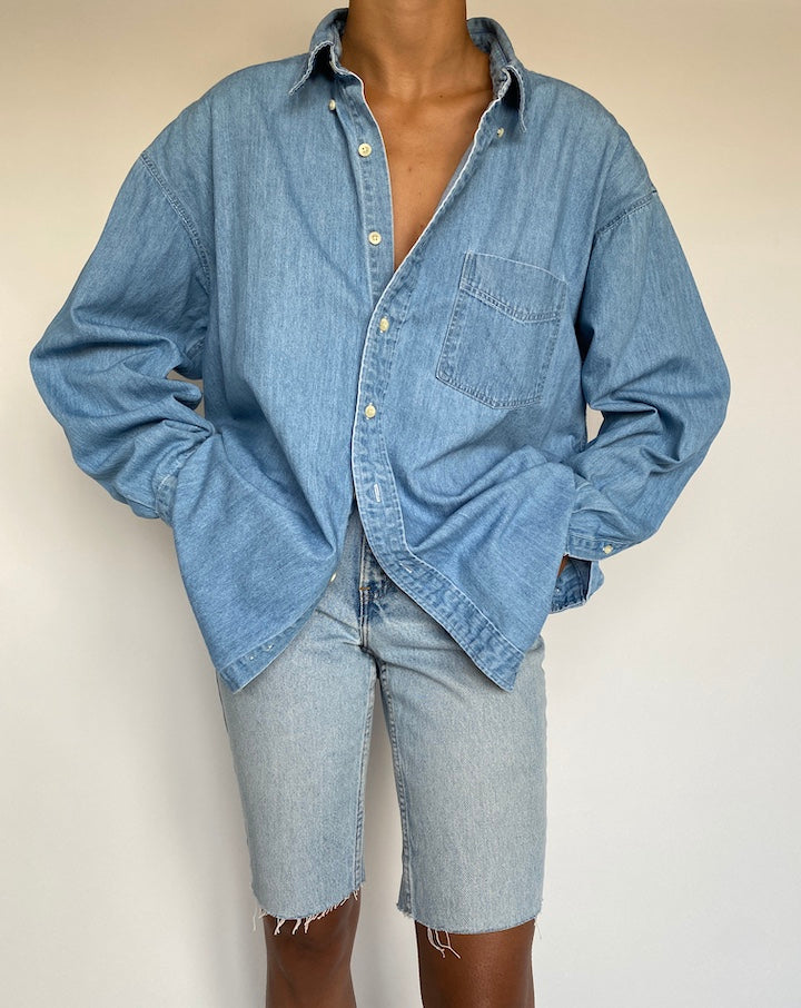 VINTAGE DENIM SHIRT 1379-2
