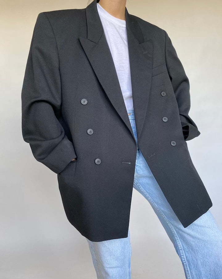 VINTAGE DOUBLE BREASTED BLAZER 01 2