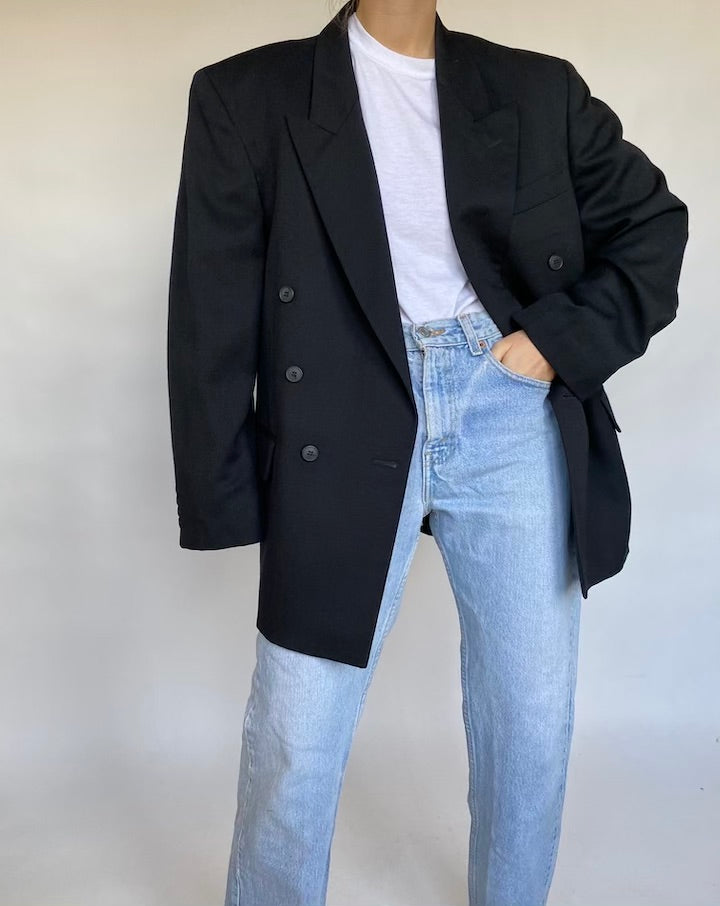 VINTAGE DOUBLE BREASTED BLAZER 01