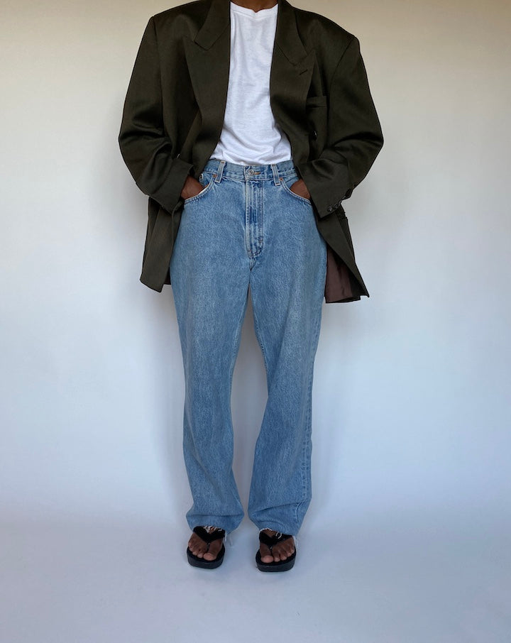 VINTAGE DOUBLE BREASTED BLAZER 1291