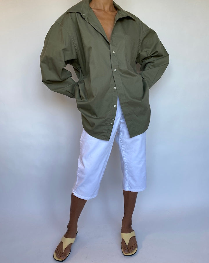 VINTAGE GREEN SHIRT 696