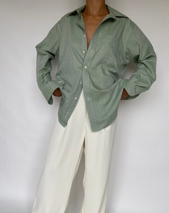 VINTAGE GREEN SHIRT 811