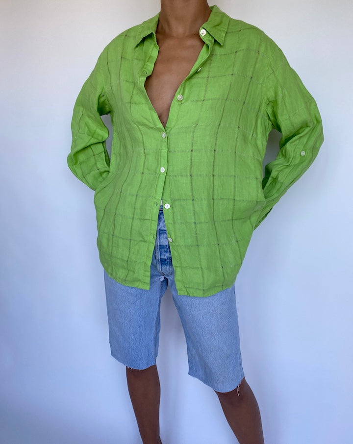 VINTAGE GREEN SHIRT 922