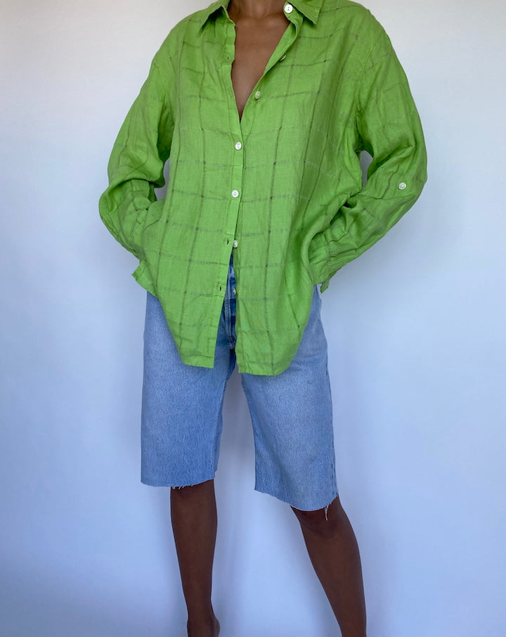 VINTAGE GREEN SHIRT 922