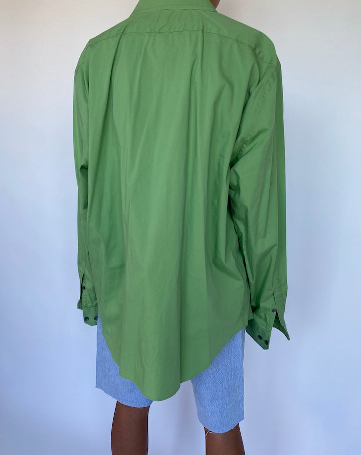 VINTAGE GREEN SHIRT 929-2