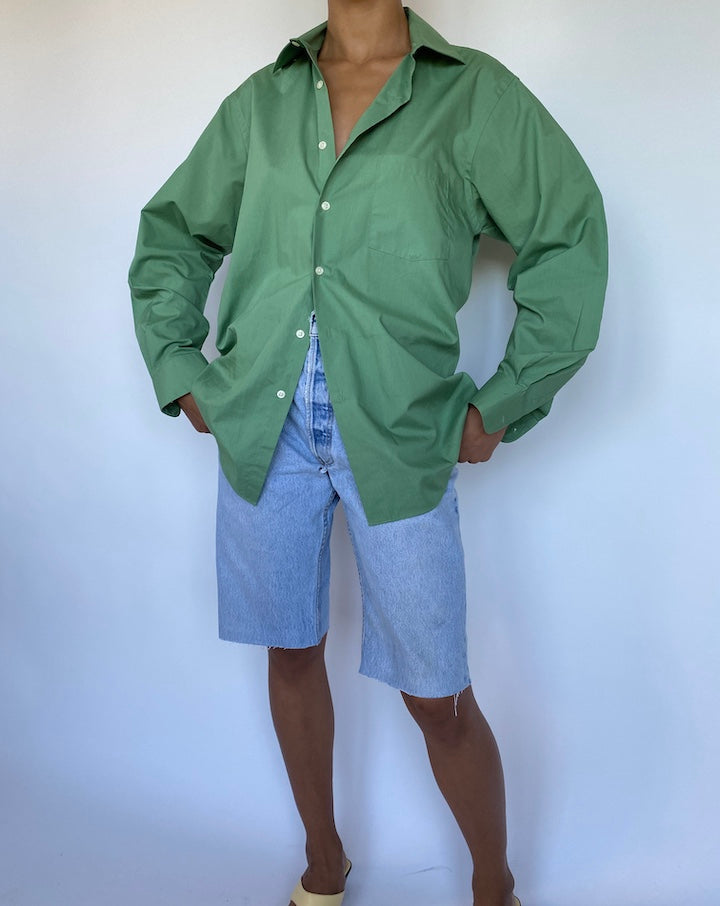 VINTAGE GREEN SHIRT 932