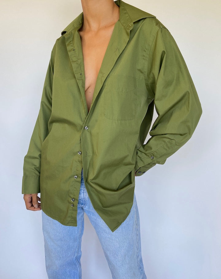 VINTAGE GREEN SHIRT 996