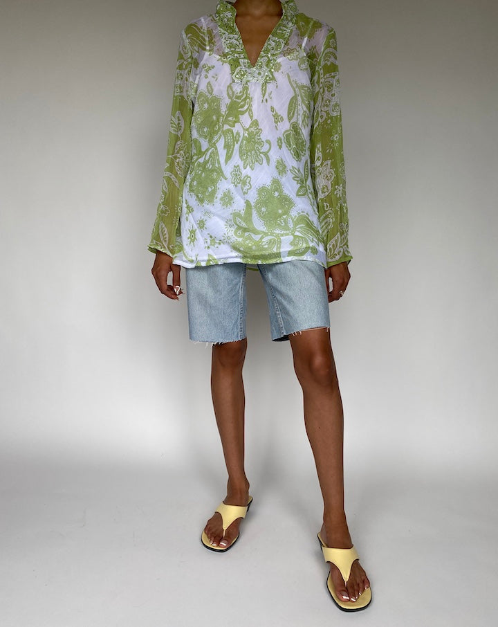 VINTAGE GREEN TOP 838-5