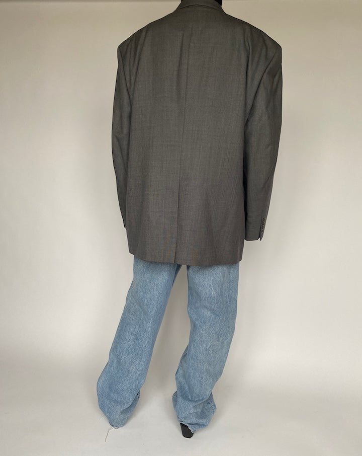 VINTAGE GREY BLAZER 1454-2