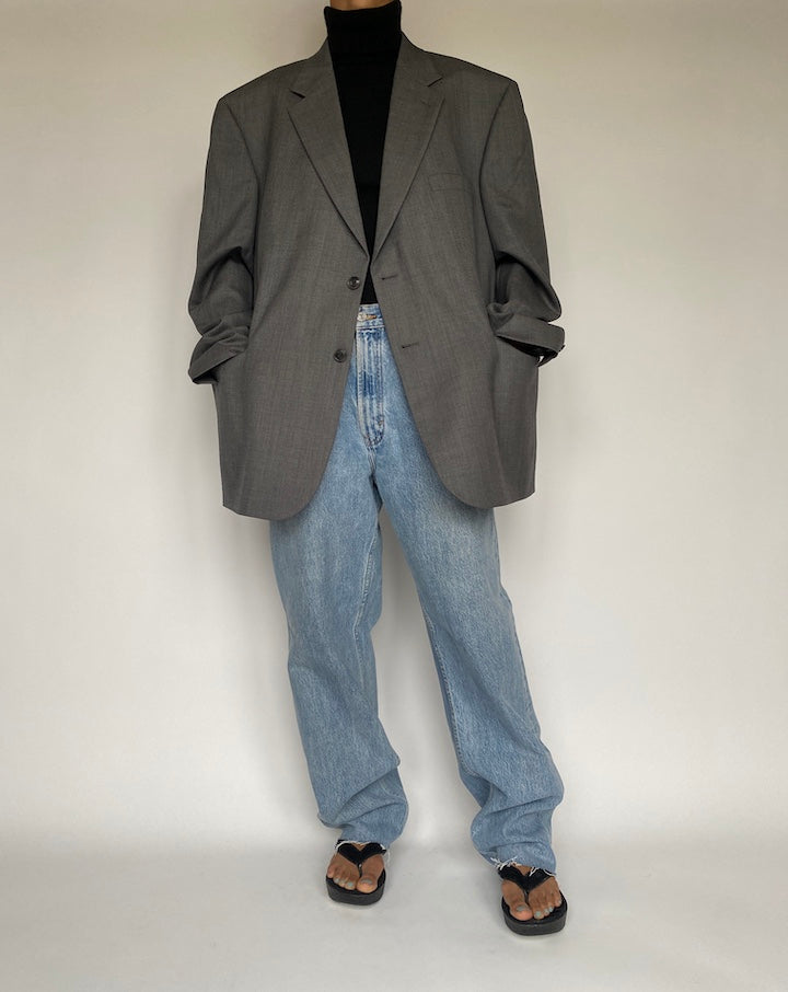 VINTAGE GREY BLAZER 1454