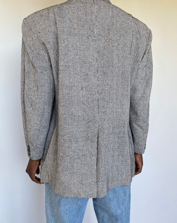 VINTAGE HOUNDSTOOTH BLAZER 1146 3