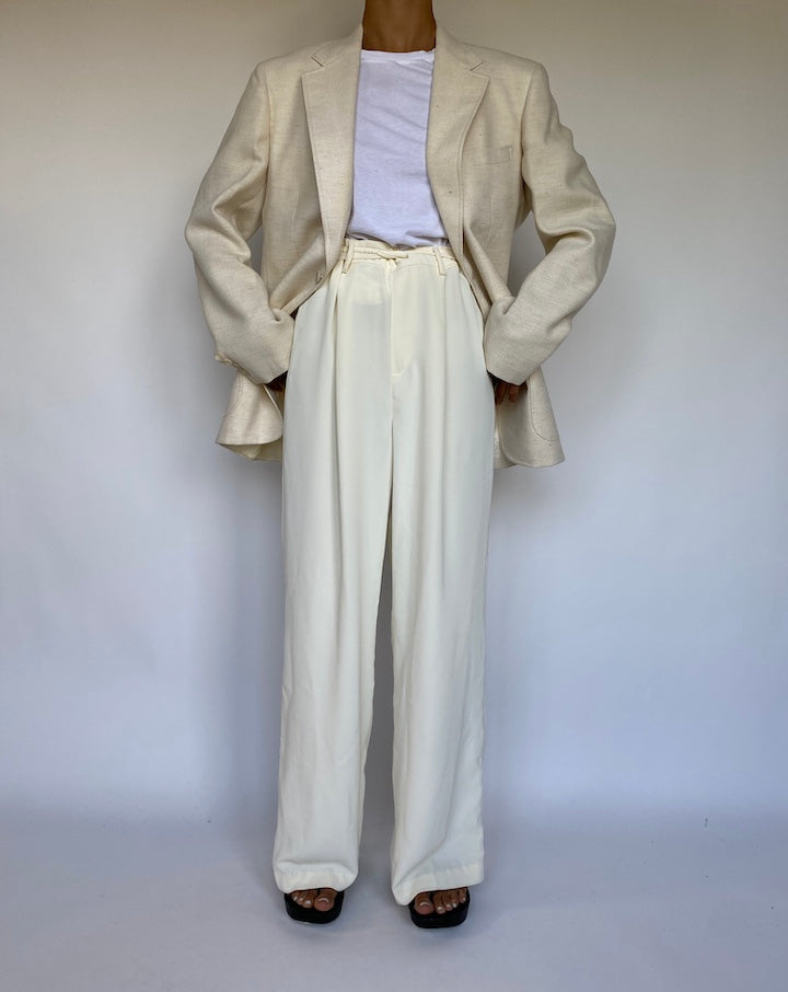 VINTAGE IVORY BLAZER 1087