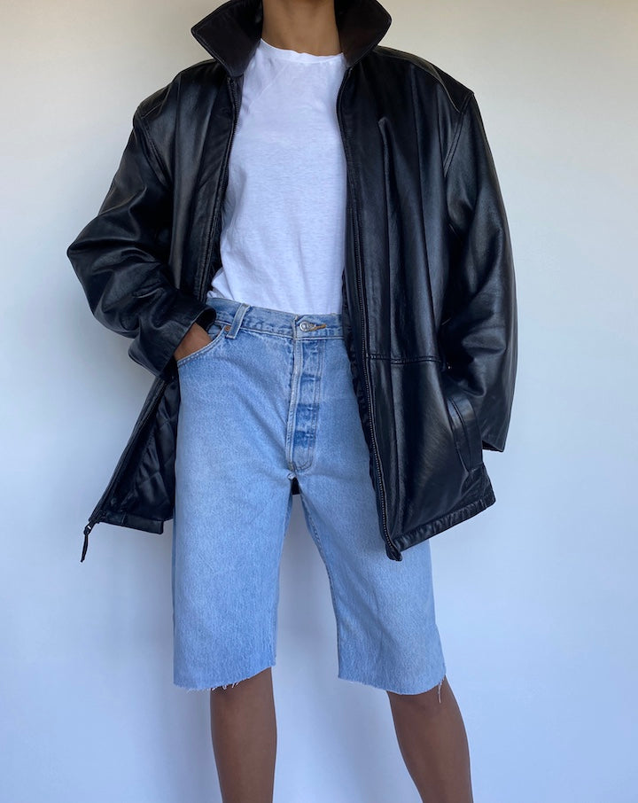 VINTAGE LEATHER JACKET 916