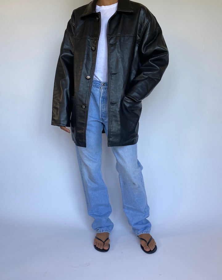 VINTAGE LEATHER JACKET 973