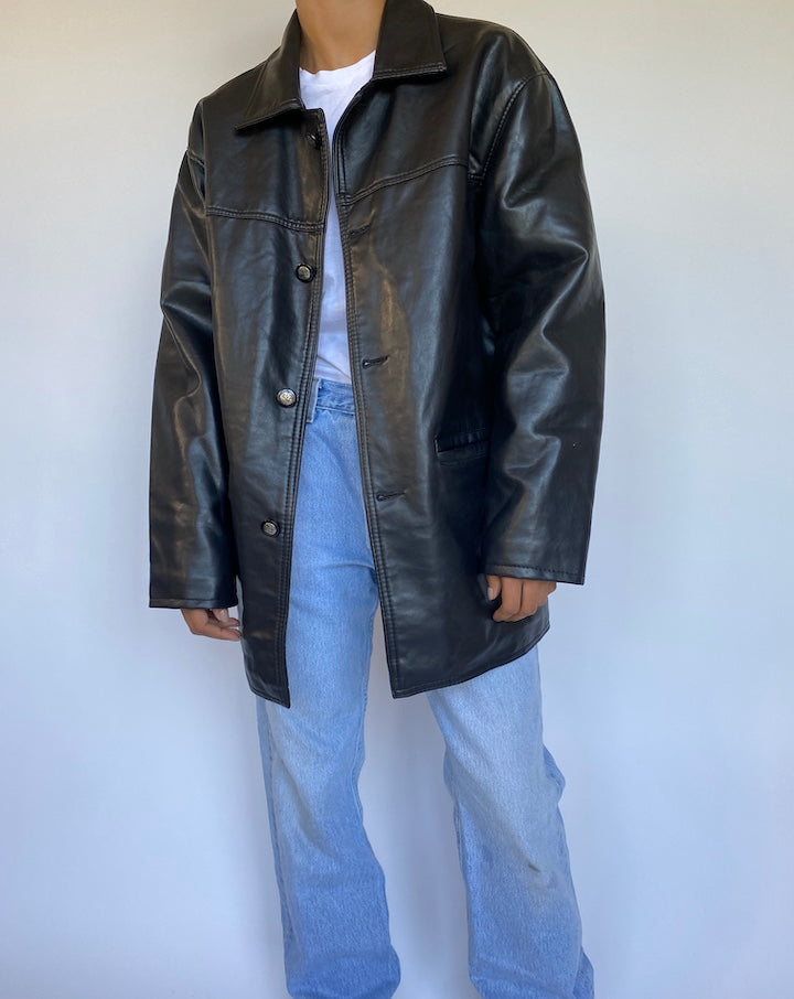 VINTAGE LEATHER JACKET 973