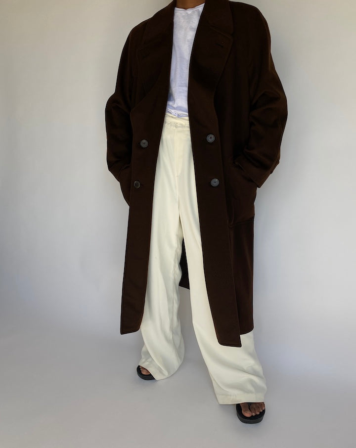 VINTAGE LONG CASHMERE COAT 1193-4