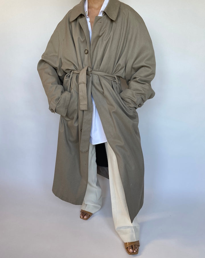 VINTAGE LONG OVERSIZED COAT 771-2