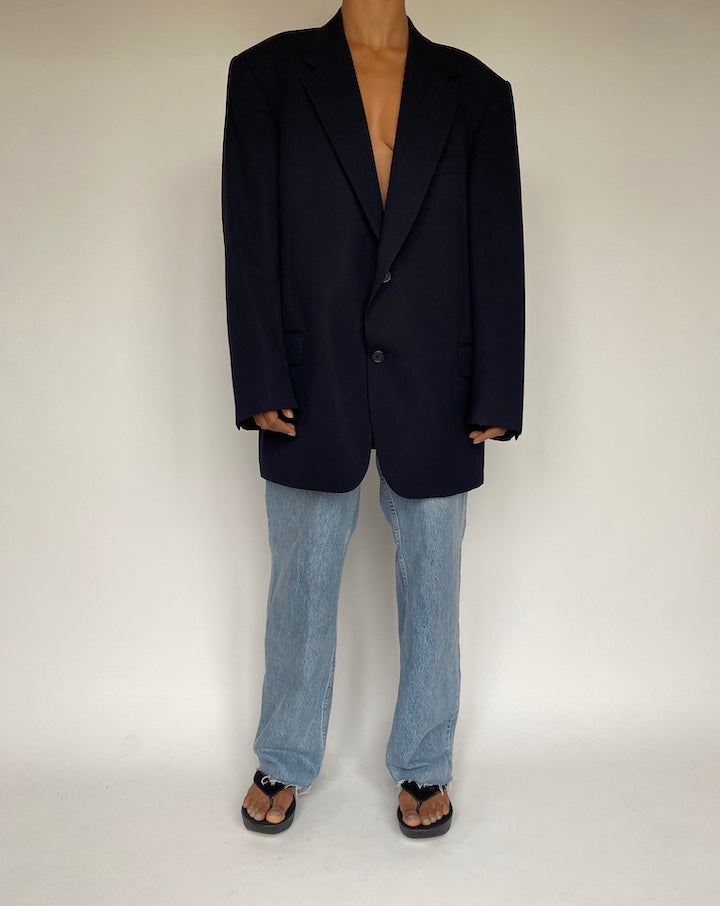 VINTAGE NAVY BLAZER 1236