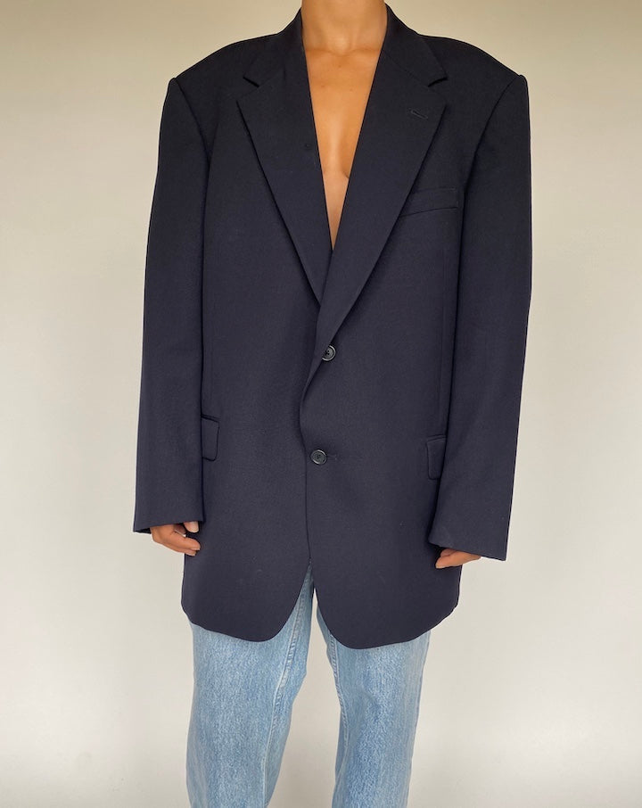 VINTAGE NAVY BLAZER 1236