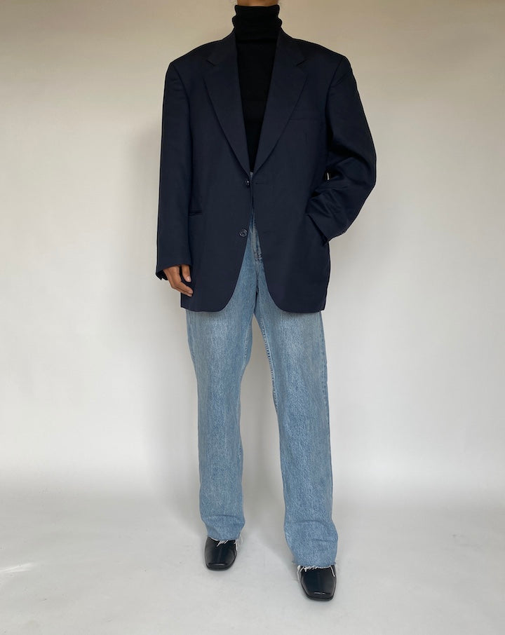 VINTAGE NAVY BLAZER