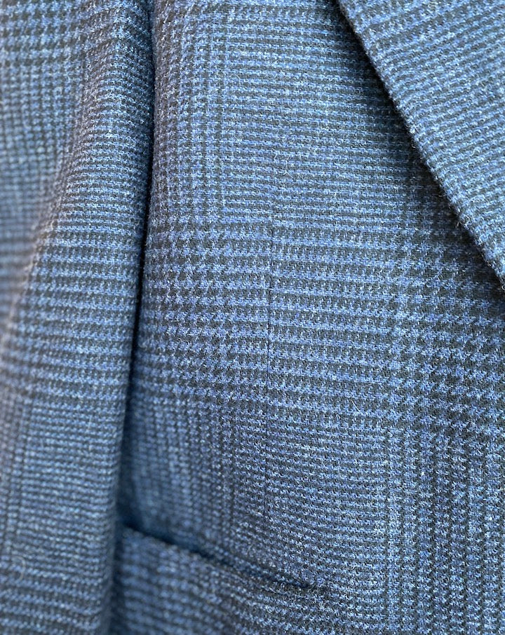 VINTAGE NAVY TWEED BLAZER 536-2