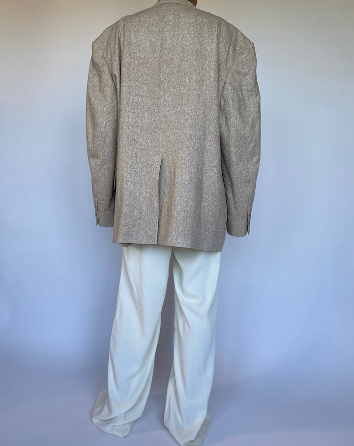 VINTAGE OAT SILK BLAZER 943-2